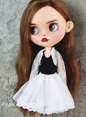 BLYTHE小布 Azone ob22 24 蕾丝披肩 泳衣 白纱纱裙 丝袜套装