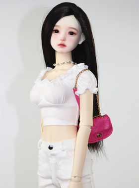 Ange’s Covenant  DD娃衣  BJD3分4分褶皱边针织小衫