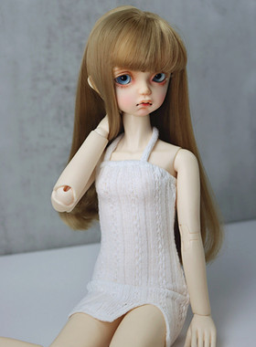 BJD娃衣3分4分吊带毛线裙