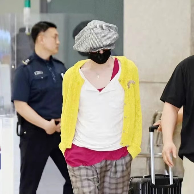 GD千鸟格报童帽百搭简约八角帽