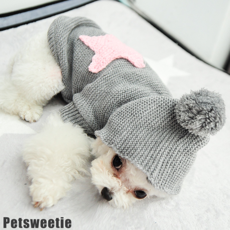 星星毛衣宠物衣服小狗针织衫
