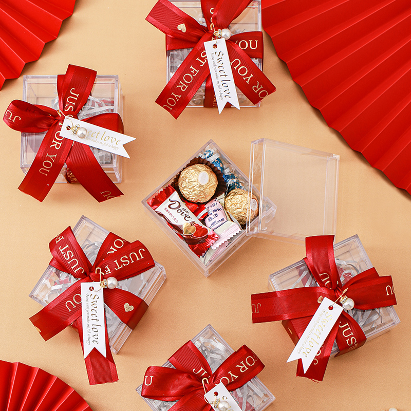 创意新年礼物年会员工小礼品生日成品含糖果巧克力礼盒结婚喜糖盒