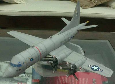 1:72比例 澳洲P-3C Orion反潜巡逻机 3D立体纸模型手工DIY非成品