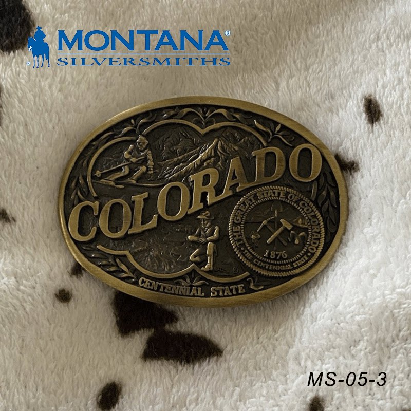 美国进口Montana蒙大拿西部腰带扣牛仔皮带巴扣腰带装饰扣
