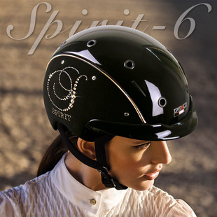 德国进口CASCO马术头盔 舞步障碍头盔璀璨水晶轻型骑马帽西部巨人