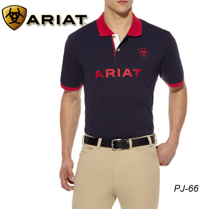 美国正品ariat马术恤衫短袖polo
