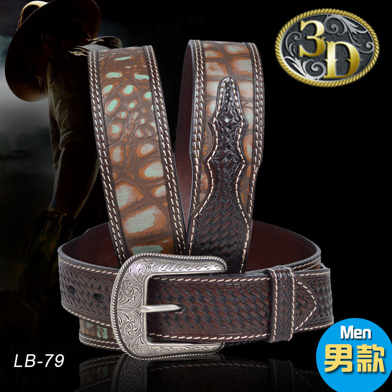 美国骑马牛仔西部巨人用品腰带