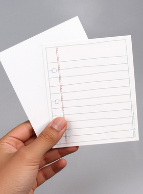 40张 促销新品 欧陆风格手绘index cards 单面印刷阅读卡文摘卡