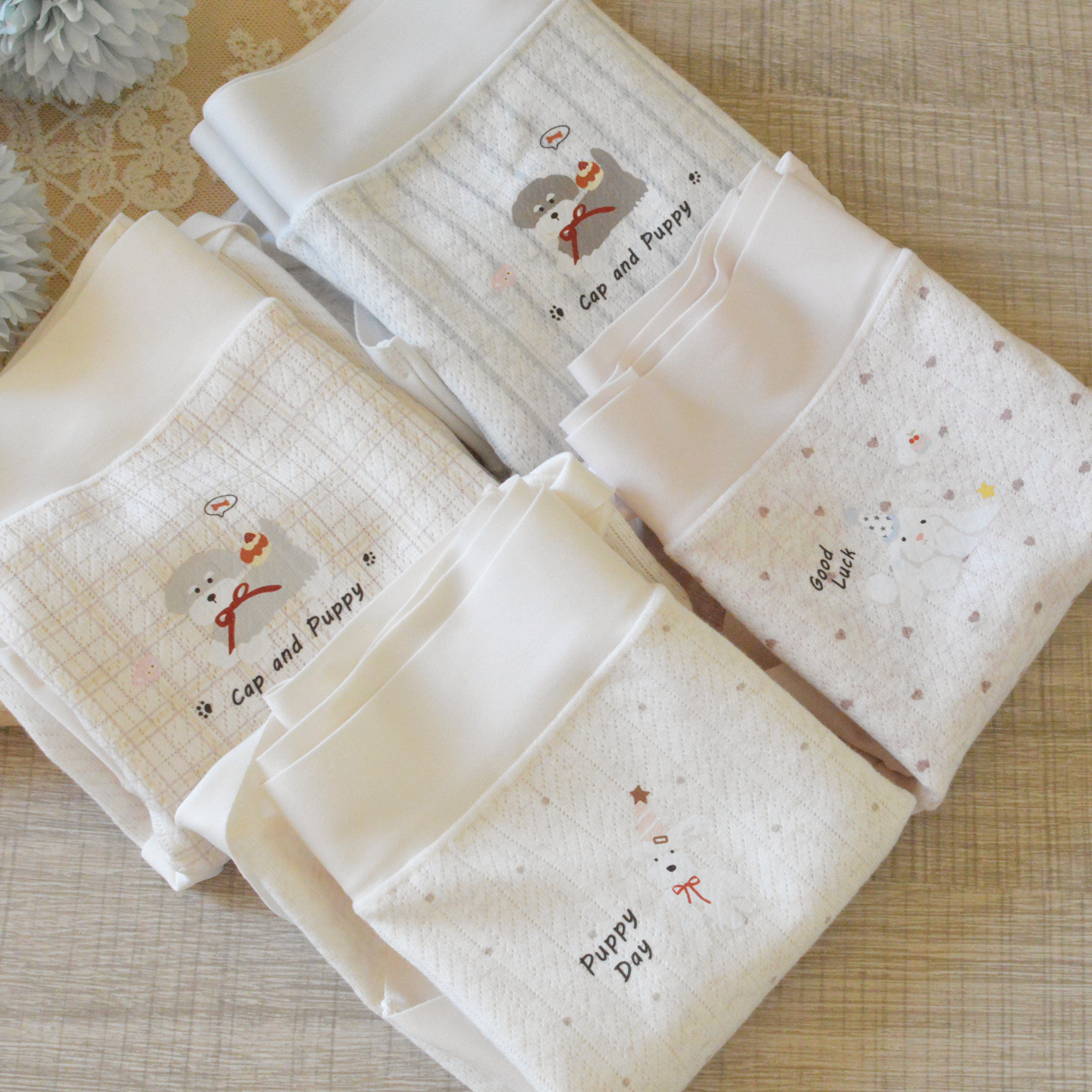 私物~甜美萌宠透气棉女士内裤波点爱心格条中腰无痕小平角裤0121A,女士内衣/男士内衣/家居服,女三角裤,淘宝优惠券,粉丝福利购,淘宝优惠卷