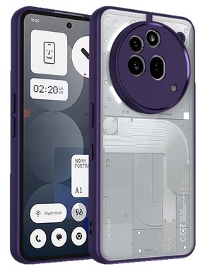 适用Noting Phone 3A PRO精孔磨砂 Phone 3A四角内气囊防摔保护套手机壳手机套防刮简约透明防滑