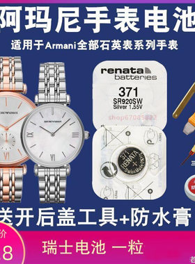 适用于阿玛尼1648手表电池AR1674 1675 1676 1677 1426 1425 1647