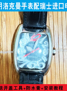 适用洛克曼LOCMAN手表电池045200GYFKRKPSK瑞士原装电子045200BKF