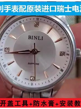 适用于BINLI宾利手表电池BX8079L/8078G/8049L瑞士进口纽扣电池子