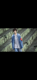 现货 新款 mastermind JAPAN 24SS MMJ 袖章骷髅刺绣连帽牛仔衬衫