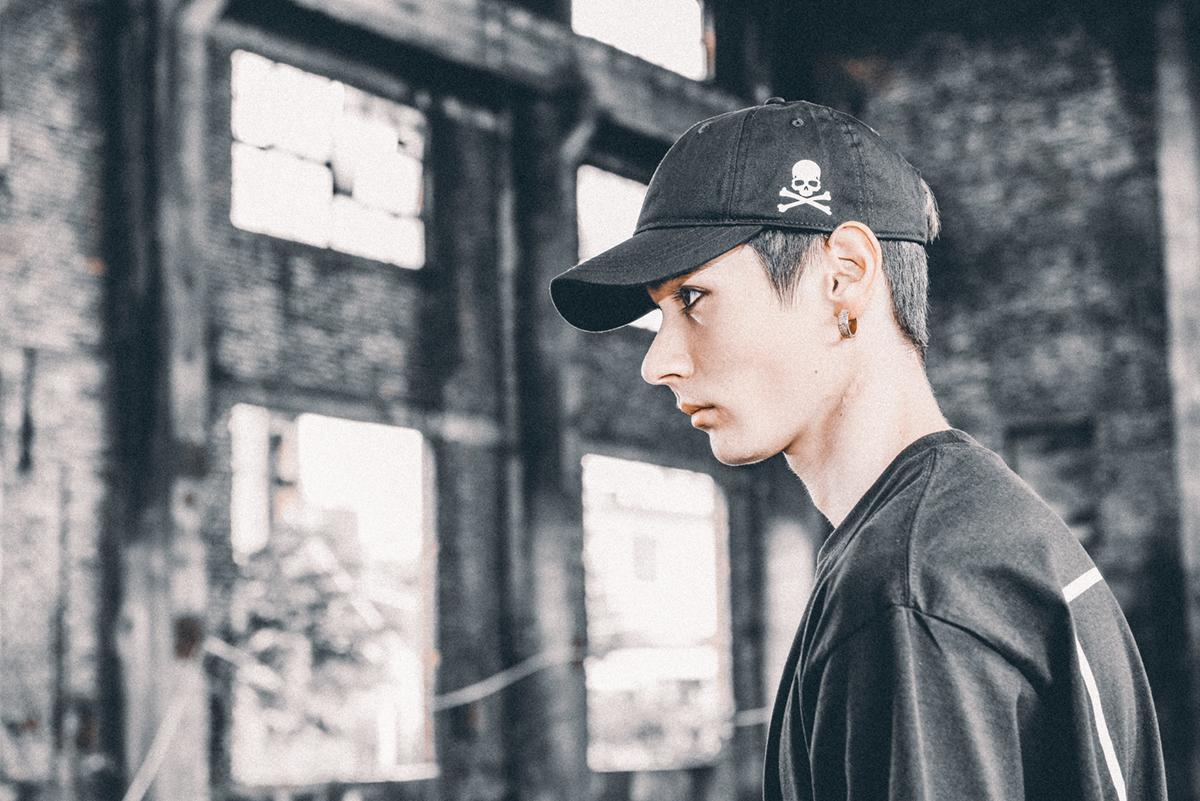 mmj街头风暗黑檐帽