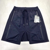 潮流轻薄休闲防水拉链短裤 undermycar多口袋vibe机能裤 ins同款