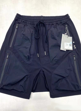 undermycar多口袋vibe机能裤ins同款潮流轻薄休闲防水拉链短裤