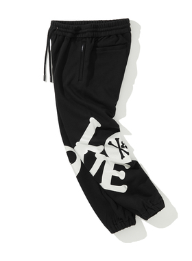 MASTERMIND WORLD NS5 CLC经典mmw骷髅logo运动全棉LOVE收口卫裤