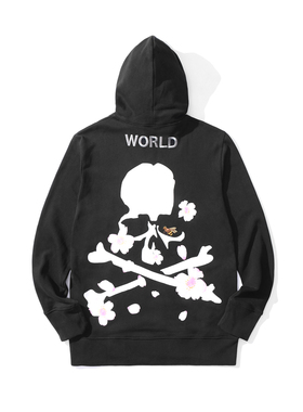 Mastermind World x MARBLED CAT 18SS MG3 sakura长袖卫衣连帽衫