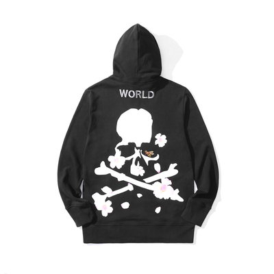 中长款mmw潮流卫衣连帽