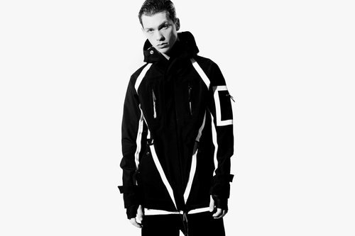 11 BY BORIS BIDJAN SABERI冲锋衣BBS全息无缝压胶透气暗黑白胶条