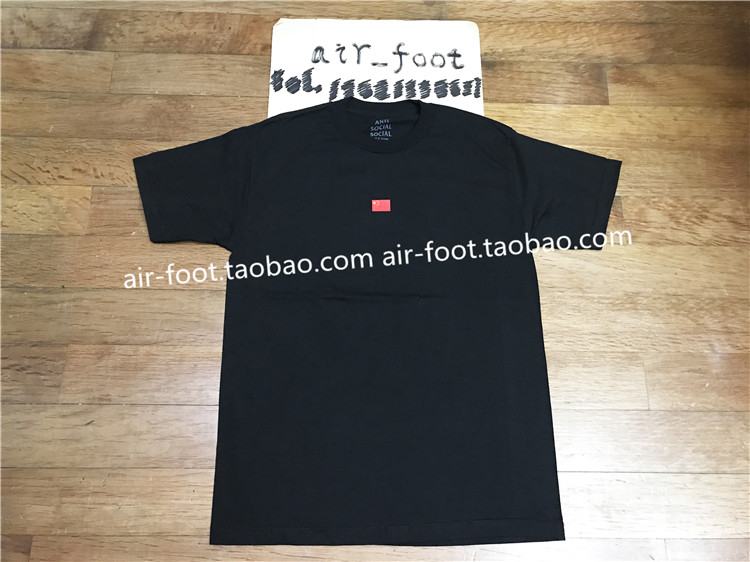 ANTI SOCIAL SOCIAL CLUB LOGO TEE流行短袖T恤ASSC汗衫红色中国