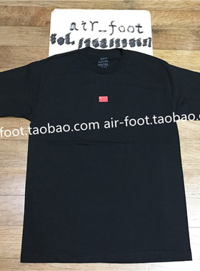 ANTI SOCIAL SOCIAL CLUB LOGO TEE流行短袖T恤ASSC汗衫红色中国