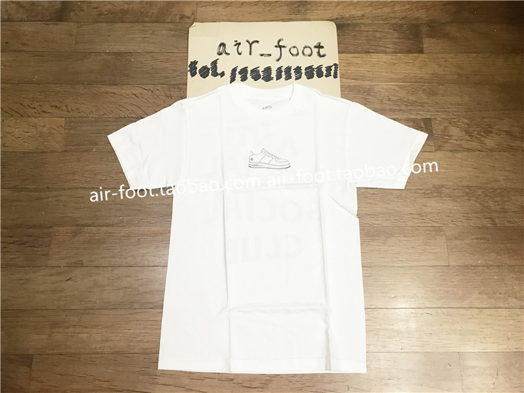 ANTI SOCIAL SOCIAL CLUB LOGO TEE 球鞋背后经典字母短袖T恤ASSC