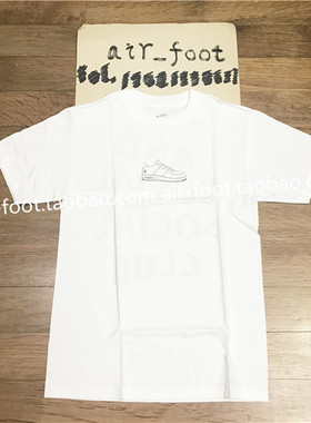 ANTI SOCIAL SOCIAL CLUB LOGO TEE 球鞋背后经典字母短袖T恤ASSC