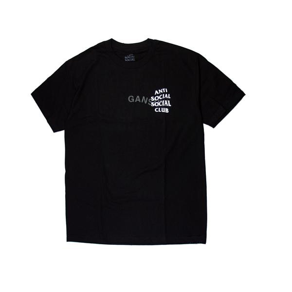 ANTI SOCIAL SOCIAL CLUB 夜光LOGO印花圆领潮短袖ASSCT恤