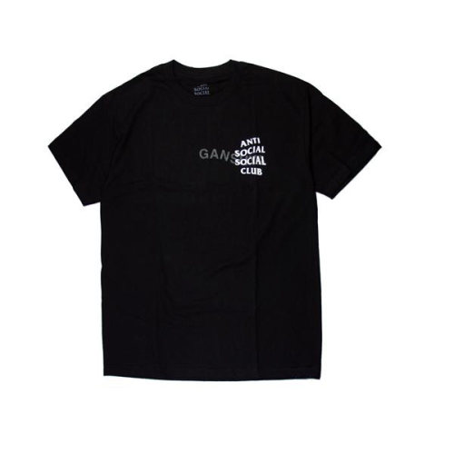 ANTI SOCIAL SOCIAL CLUB 夜光LOGO印花圆领潮短袖ASSCT恤