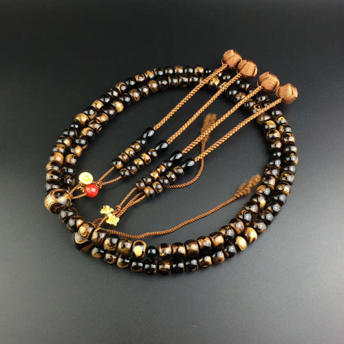 来料加工天然日本式佛念珠真言宗蝉静土日莲天台配件男女手链定制