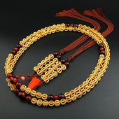 包邮 宗唐御请来空海手持纯银镀金天然血珀红玛瑙 言 定制真