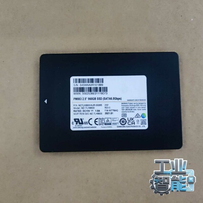 询价~三星PM883 960G 2.5 SATA企业级服务器固态硬
