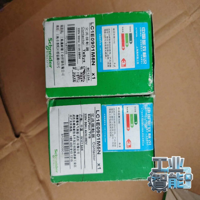询价施耐德交流接触器，型号LC1E0910M5N，全新原装。