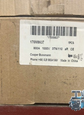 询价全新原装CooperBussmann巴斯曼熔断器170M