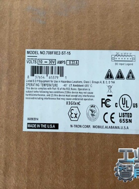 询价美国N-TRON恩创工业交换机708FXE2-ST-15