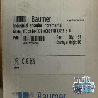 询价Baumer堡盟工业增量编码器，型号ITD21B14Y