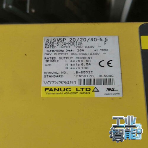 询价~A06B-6134-H301发那科驱动器