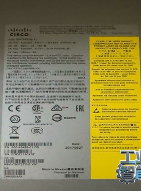 询价无尘机房下架的原装思科CiscoN9K-C9372TX-E
