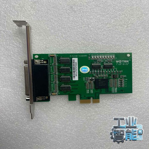 询价拆二手宇泰UT-784，PCI-ETORS-232工业