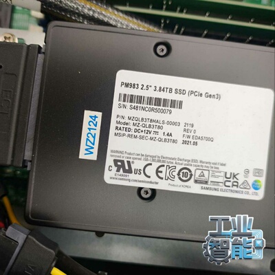 询价~三星 PM983 3.84t 企业级固态硬盘