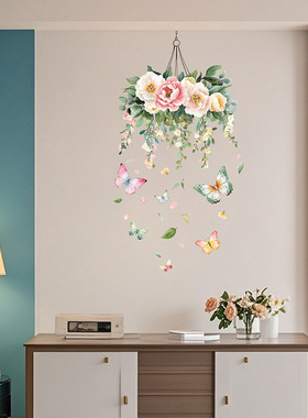创意CH33903AB小清新吊饰墙贴温馨卧室墙面浴室门装饰自粘贴纸
