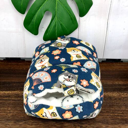 松鼠蜜袋鼯棉窝保暖貂加厚玩具