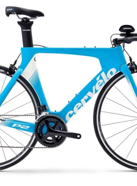 加拿大正品Cervelo P2 SHIMANO 105碟刹气动铁三TT碳纤维公路整车