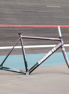 Engine11 2020 Crit-D Track BlackK Orange 场地死飞车自行车架