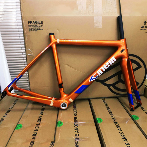Cinelli正品意大利Veltrix公路车架哥伦巴斯管材竞速碳纤车架组