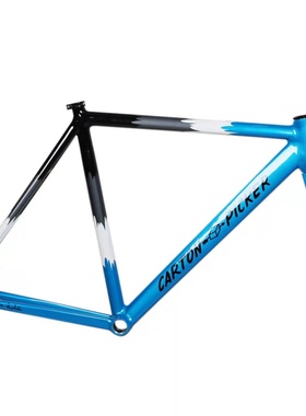 澳大利亚 Pizz Carton Picker frameset 蓝色 单速场地 死飞车架