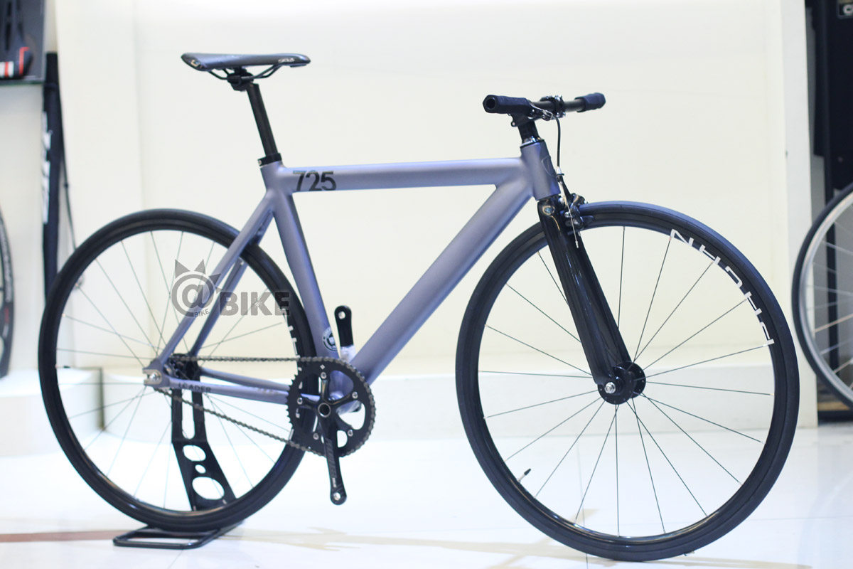 @BIKE 美国LEADER正品受权销售店铺725死飞单速车架 灰铝合金车架