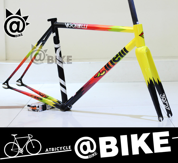 @BIKE  CINELLI2017 Vigorelli 笑脸 车架组 哥伦比亚钢材 碳前叉